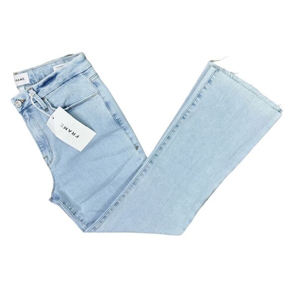 FRAME Le Cropped Mini Boot Mid-Rise Jeans - Size 30 - Atwood - Picture 3 of 9